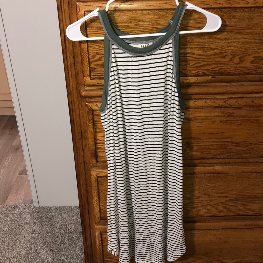 Strip dress